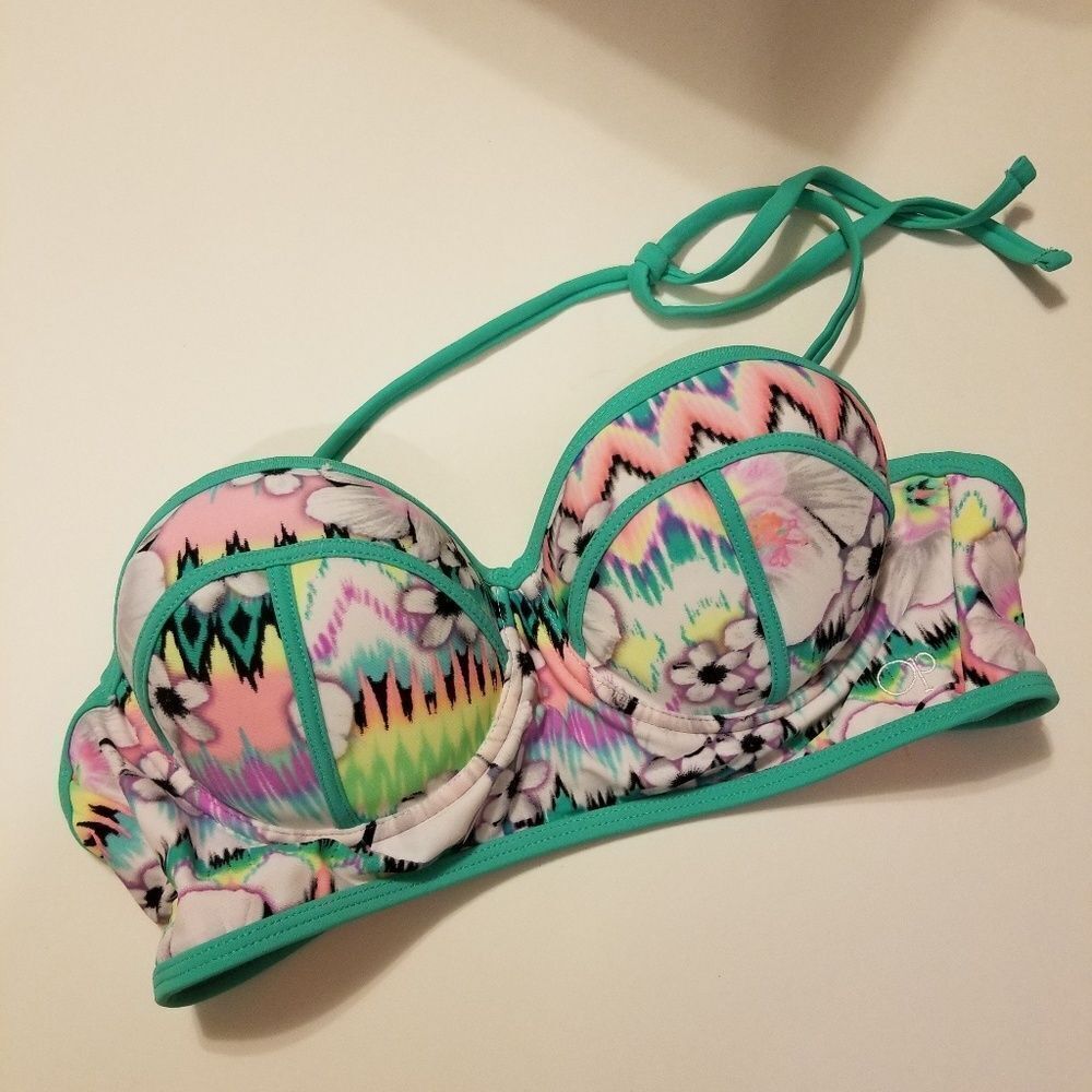 OP halter bikini top